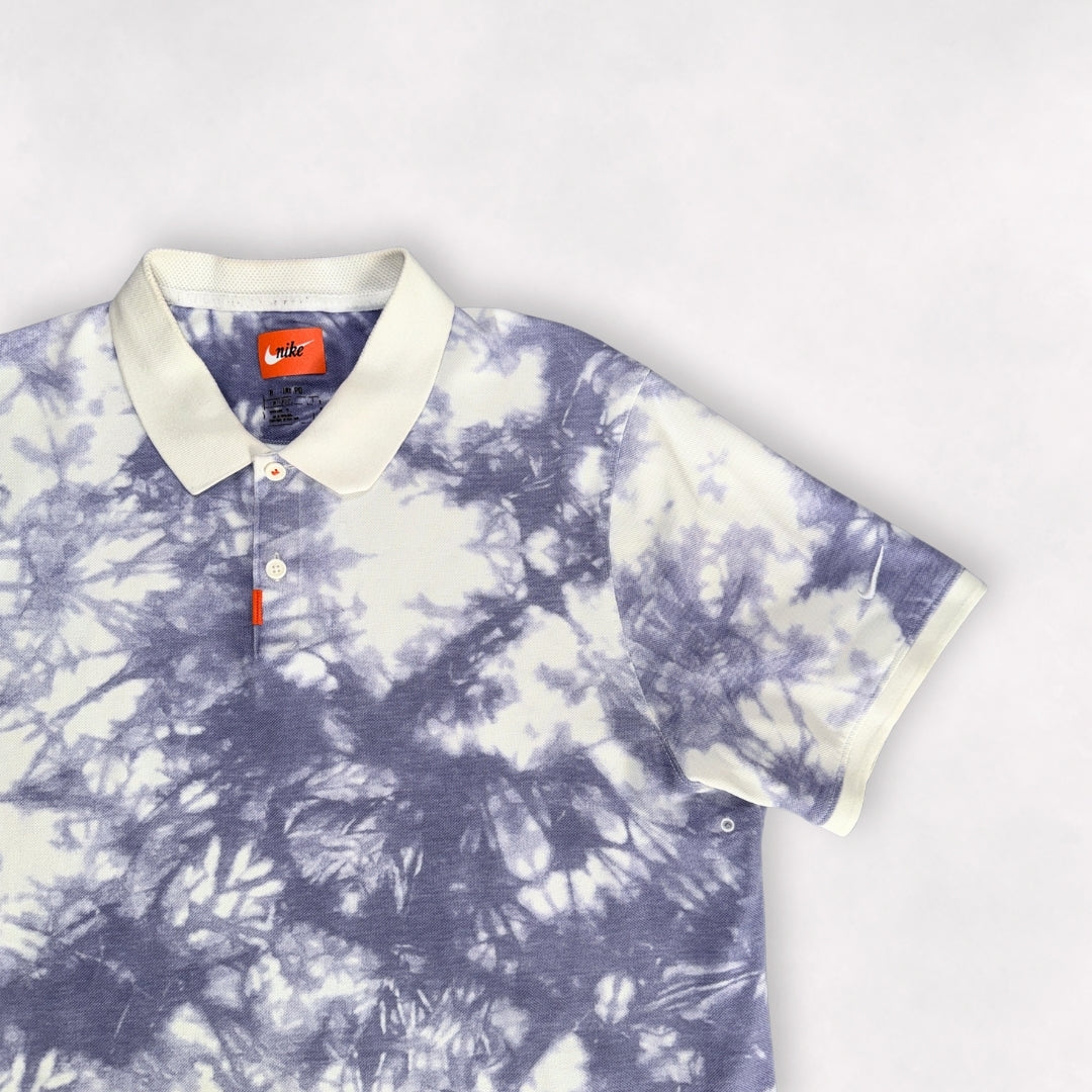 Nike Floral Tie-Dye Polo