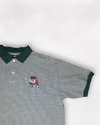 Looney Tunes Taz Golfing Green Textured Polo