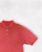 Ping Vintage Red Textured Polo