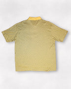 Alan Flusser Checkered Pattern Vintage Polo
