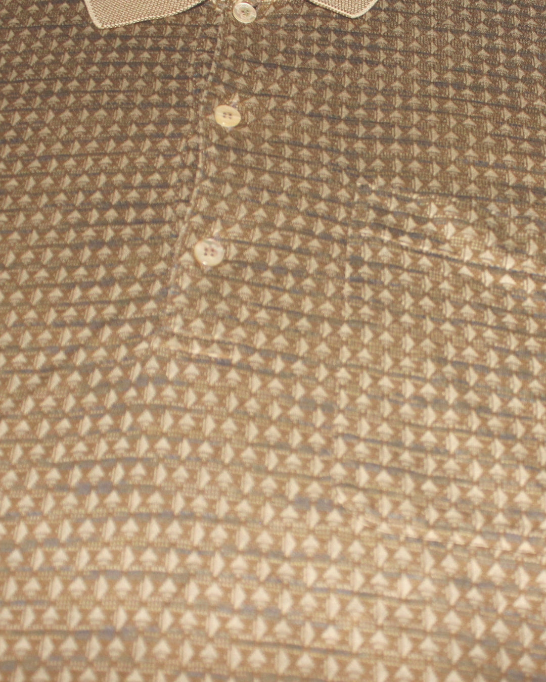 Bobby Jones Beige/Gold Textured Polo