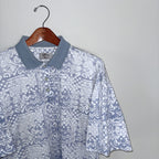 Callaway Antique Print Blue/White Polo
