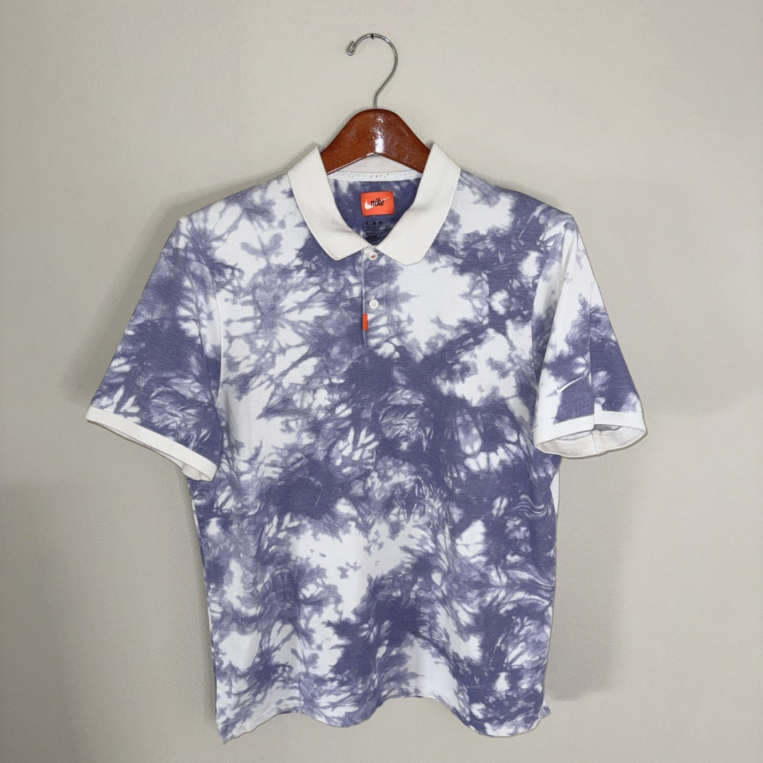 Nike Floral Tie-Dye Polo