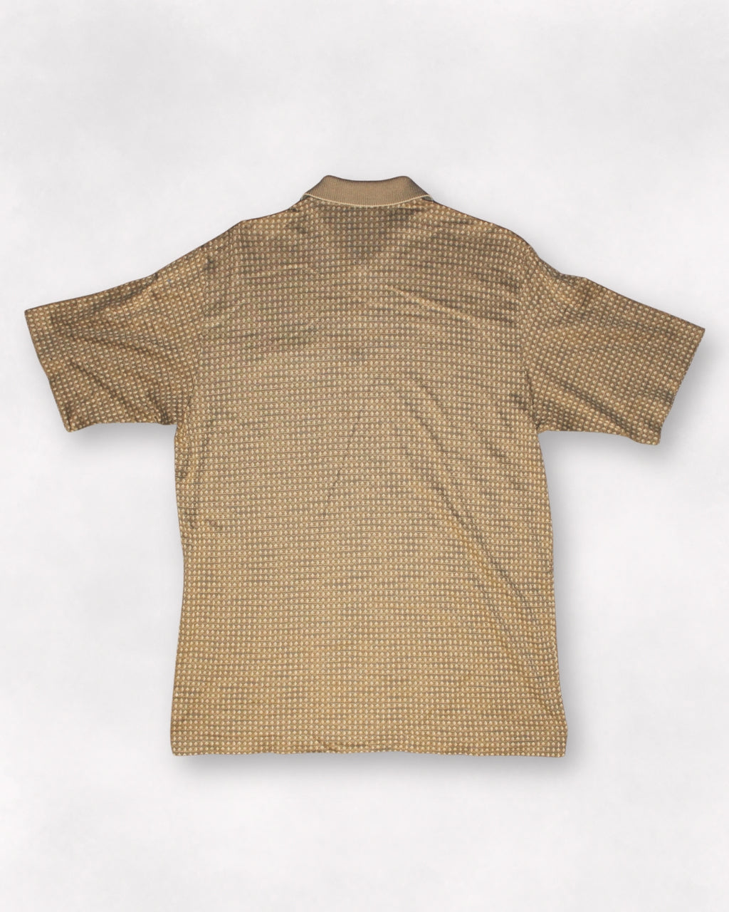 Bobby Jones Beige/Gold Textured Polo