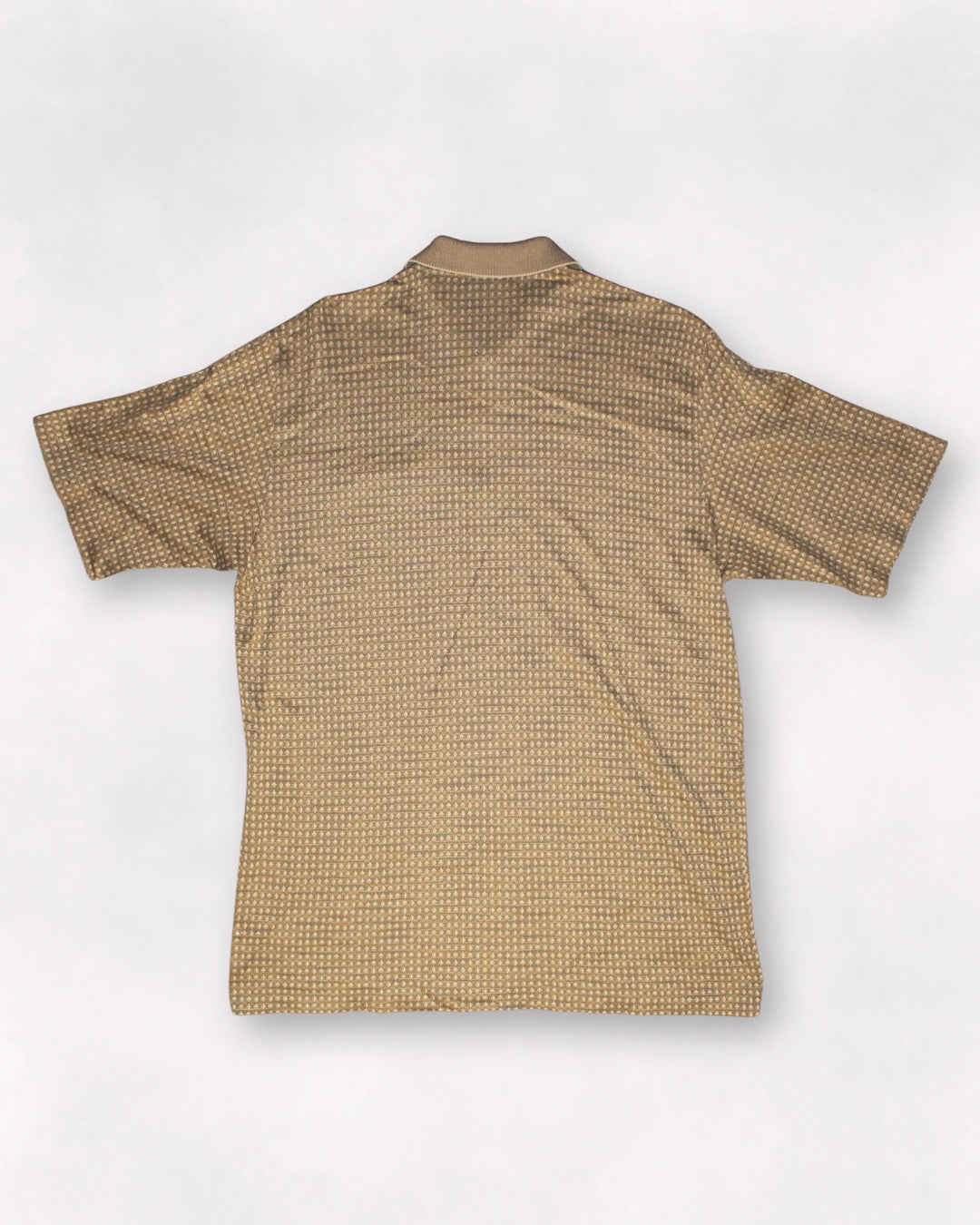 Bobby Jones Beige/Gold Textured Polo