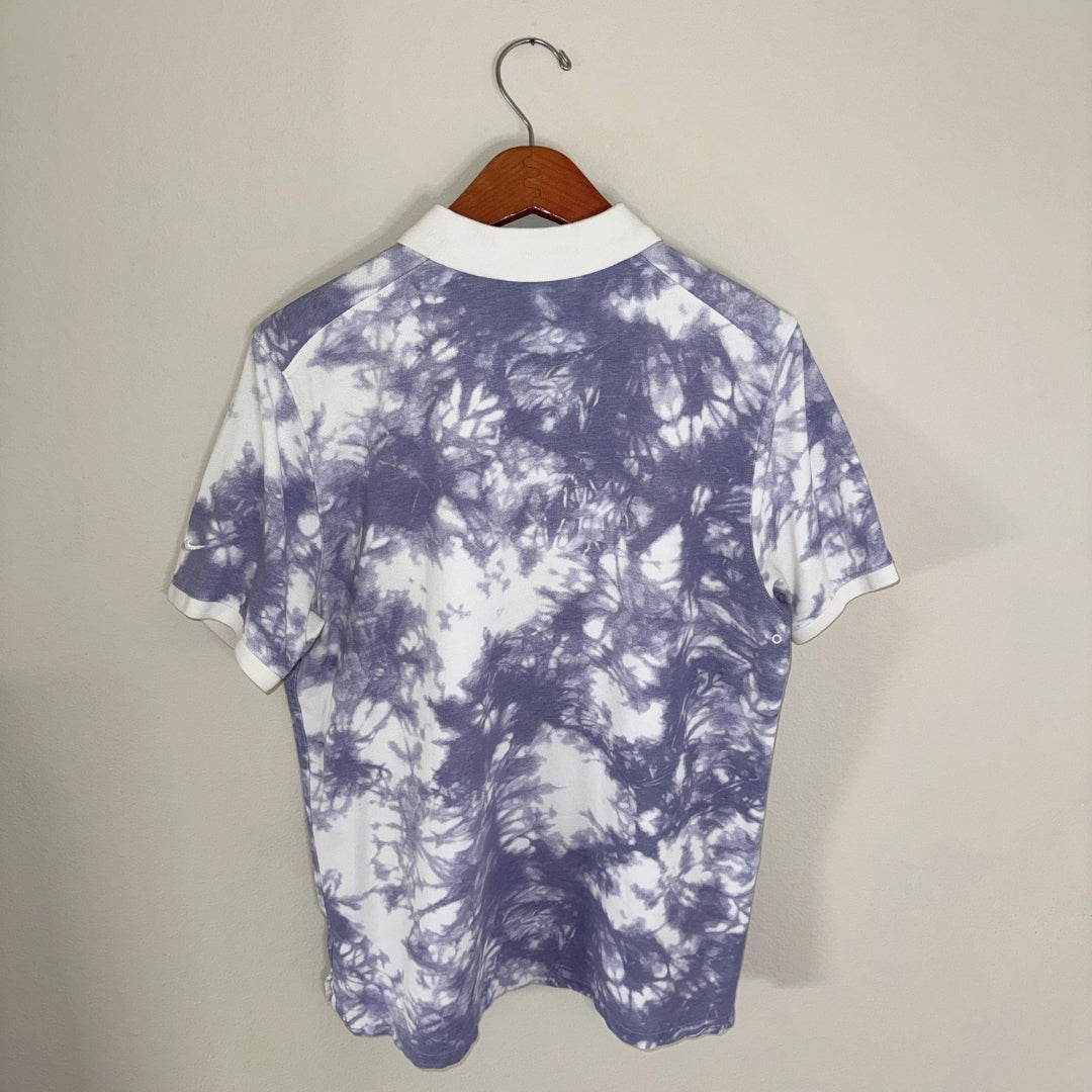 Nike Floral Tie-Dye Polo