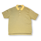 Alan Flusser Checkered Pattern Vintage Polo