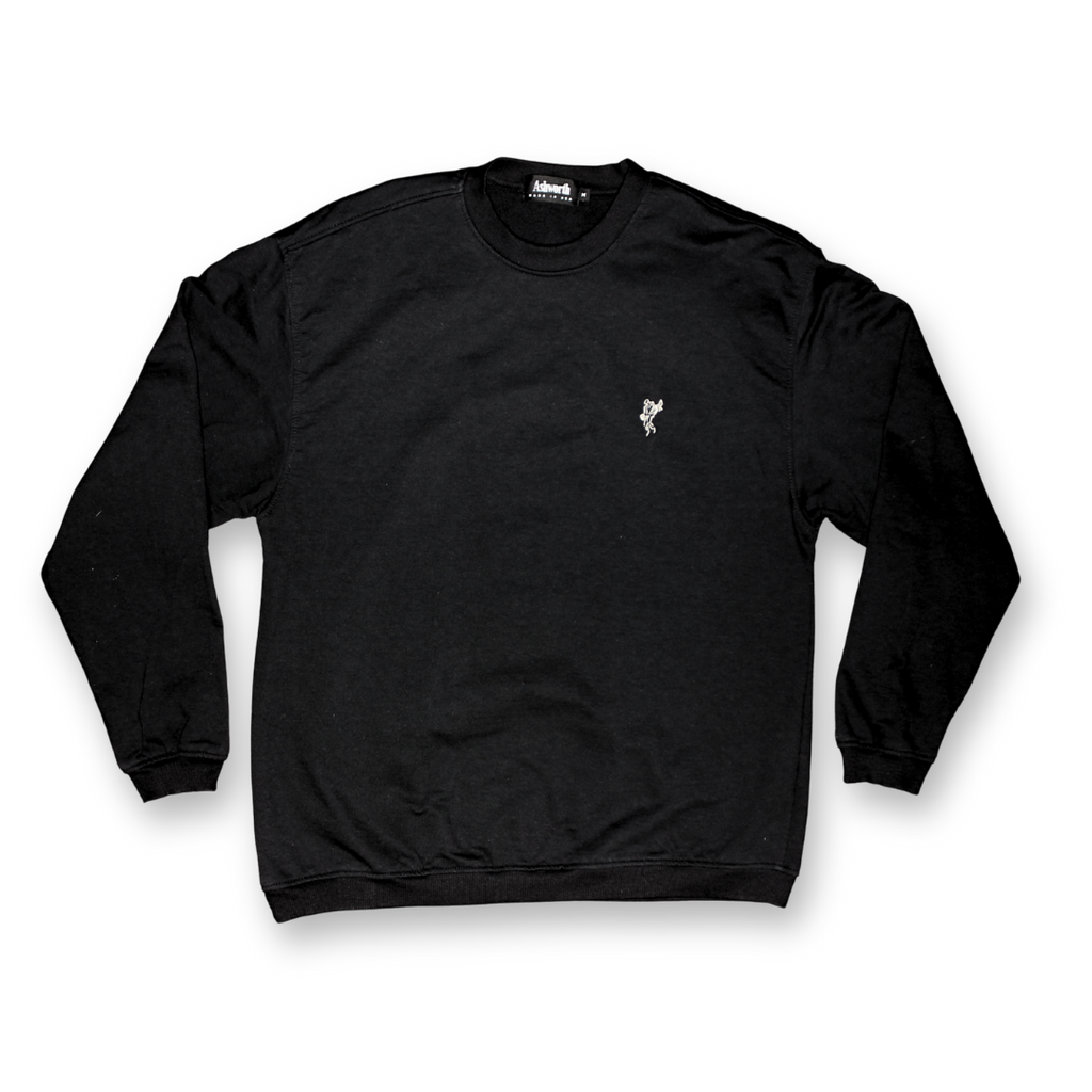 Ashworth Plain Black Sweater