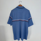 Ashworth Triple Stripe Blue Polo