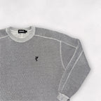 Ashworth Waffle Knit Textured Sweater