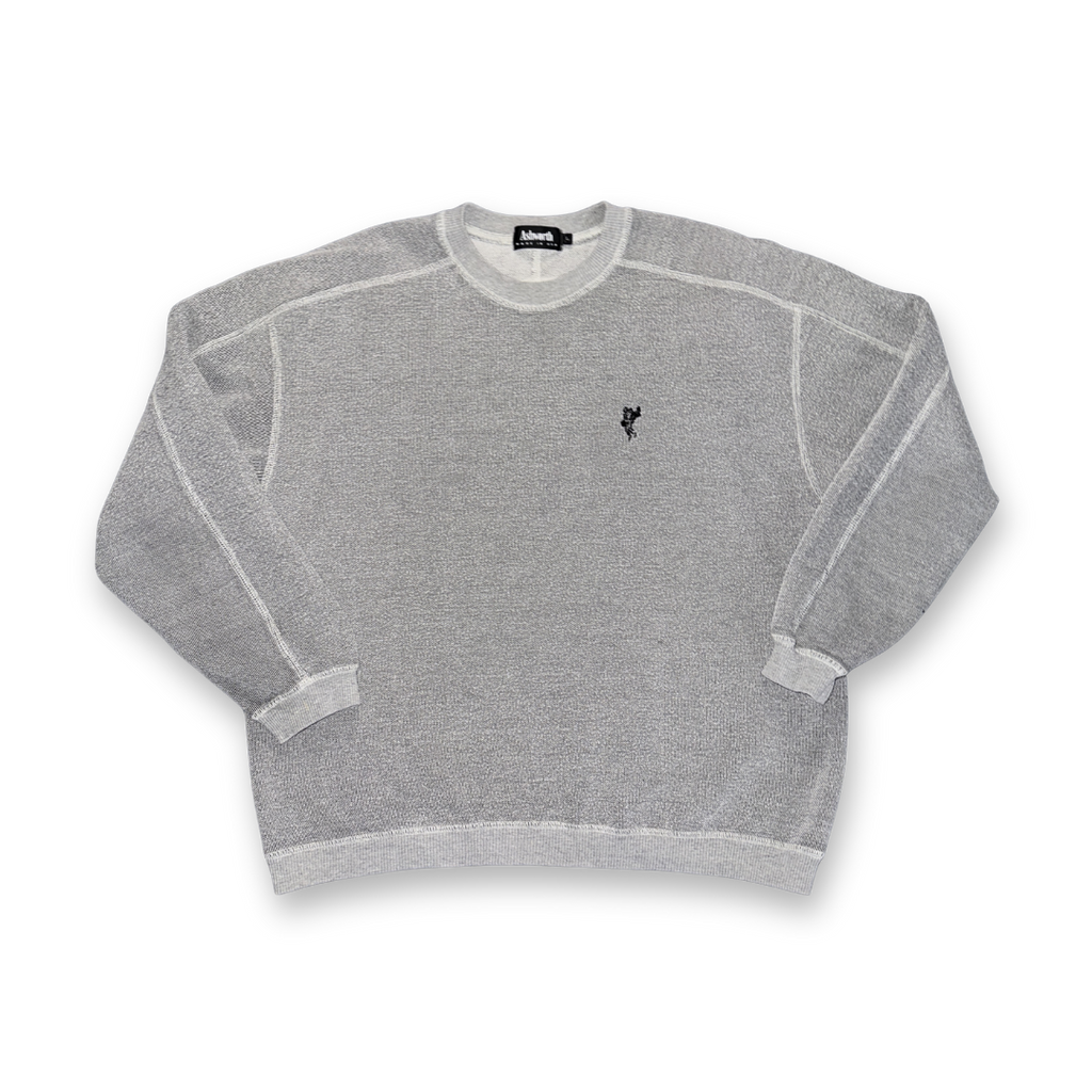 Ashworth Waffle Knit Textured Sweater