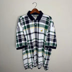 Augusta National Masters Plaid Green/Blue Polo