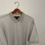 Nike Shield Striped Polo with Bacardi Logo