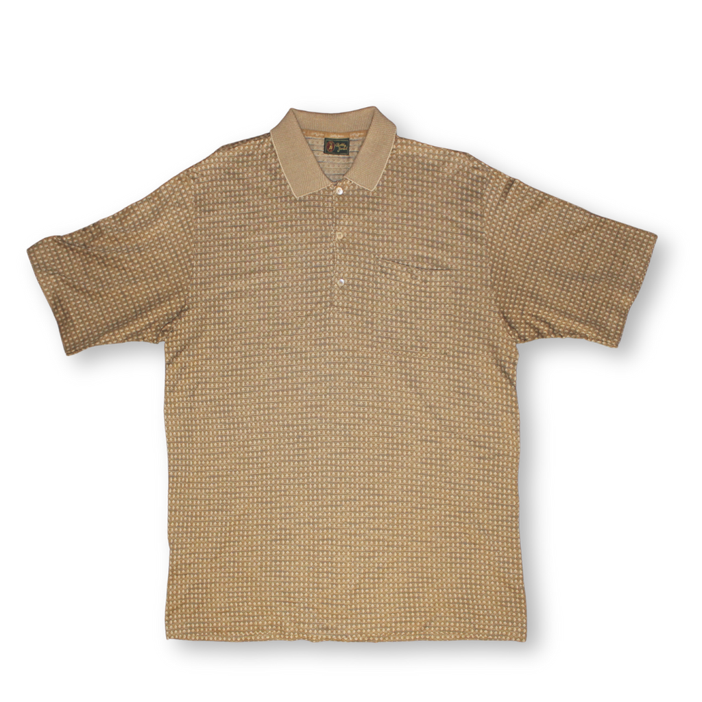 Bobby Jones Beige/Gold Textured Polo