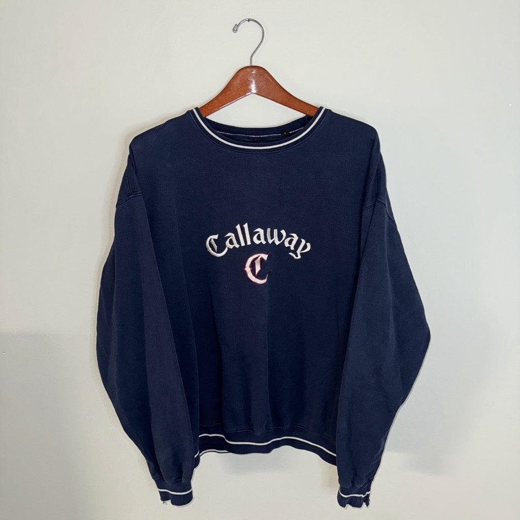 Callaway Classic Vintage Sweater Navy