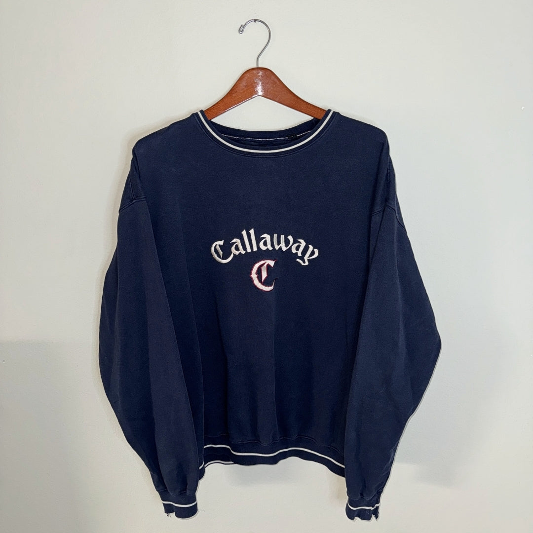 Callaway Classic Vintage Sweater Navy