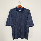 Callaway Navy Plaid Polo