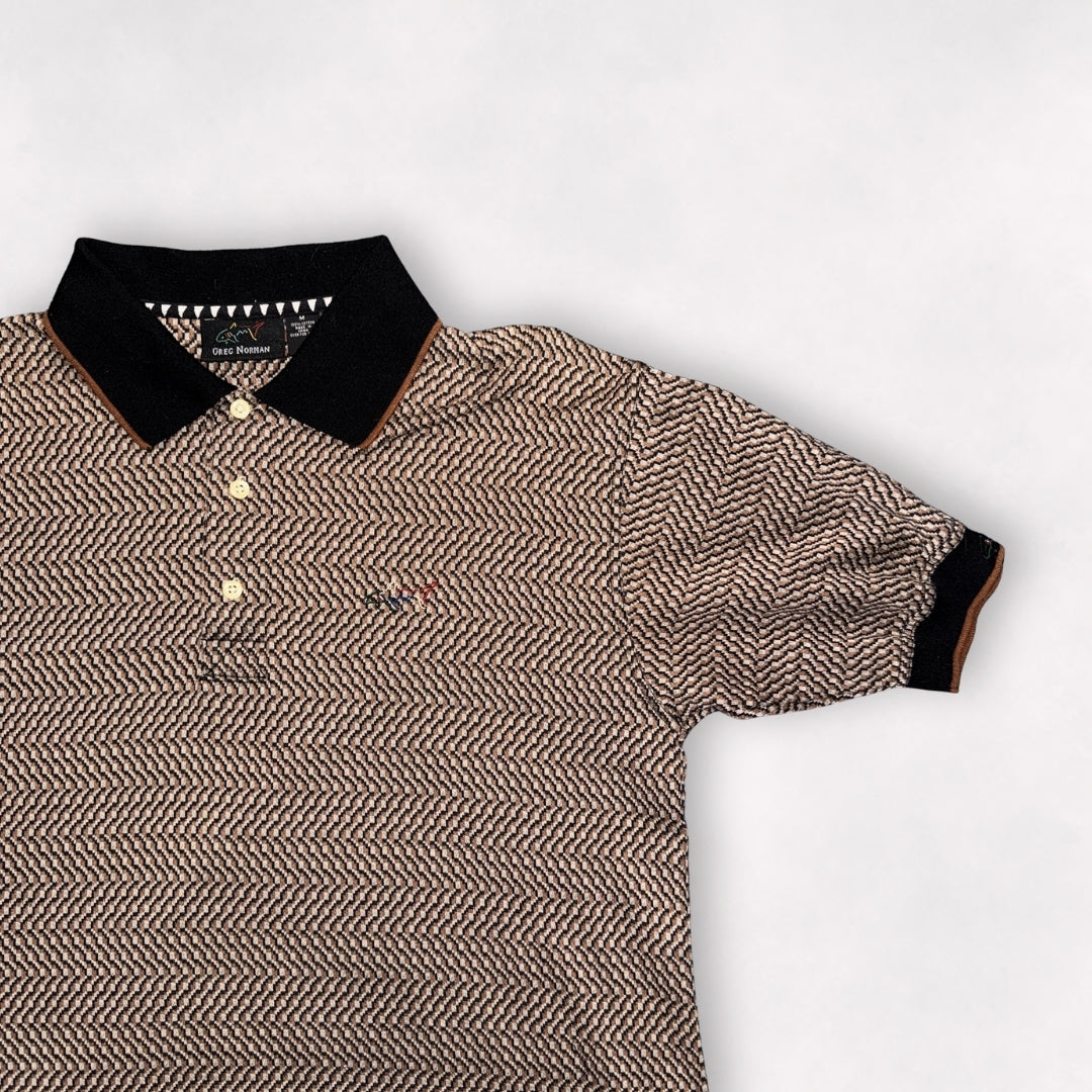 Greg Norman Vintage Tiger Print Polo