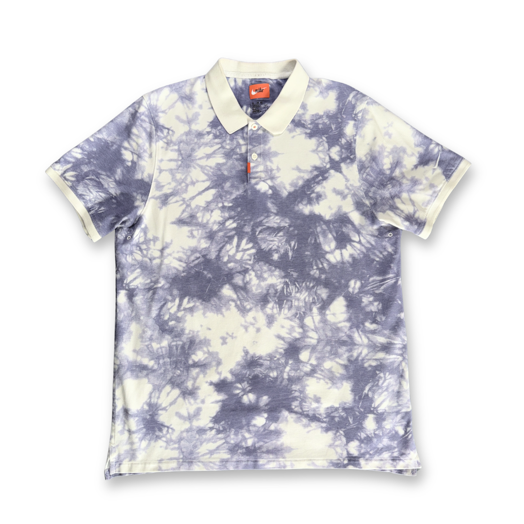 Nike Floral Tie-Dye Polo