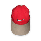 Nike Chrome Swoosh Ying Yang Hat Red