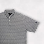 Nike Shield Checkered Grid Pattern Polo