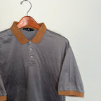 Nike Textured Multicolor Polo with Brown Accents