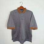 Nike Textured Multicolor Polo with Brown Accents