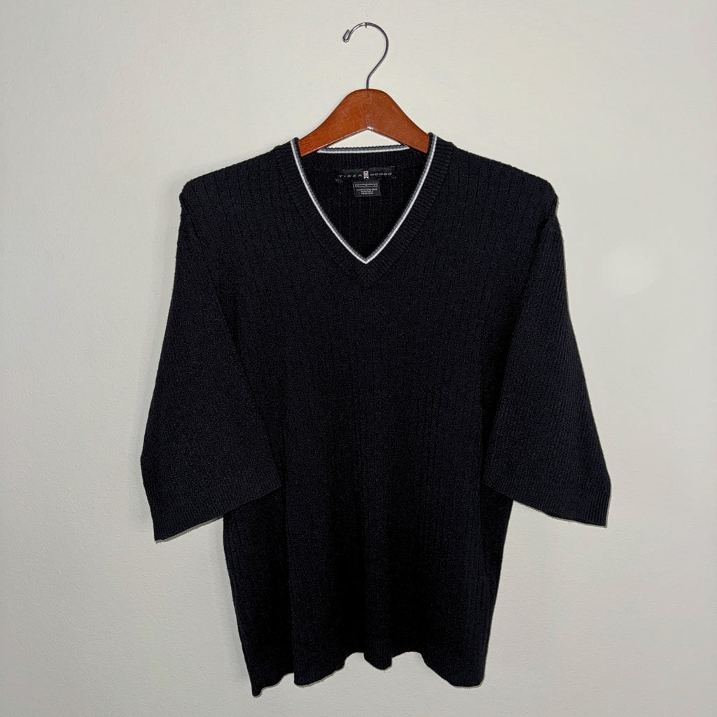 Nike Tiger Woods Ribbed V-Neck Sweater Shirt