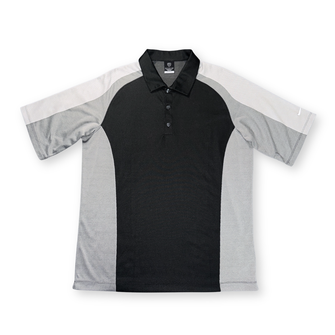 Nike Y2K Black/White Athletic Polo