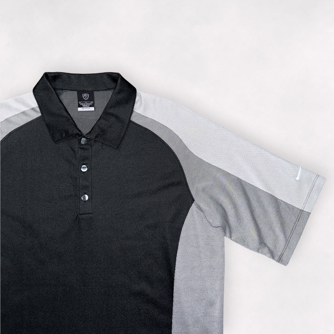 Nike Y2K Black/White Athletic Polo