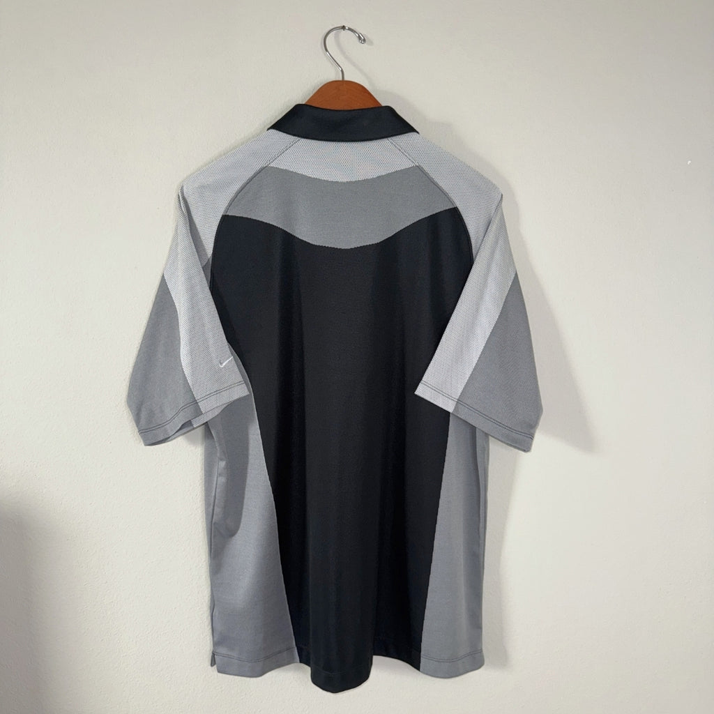 Nike Y2K Black/White Athletic Polo