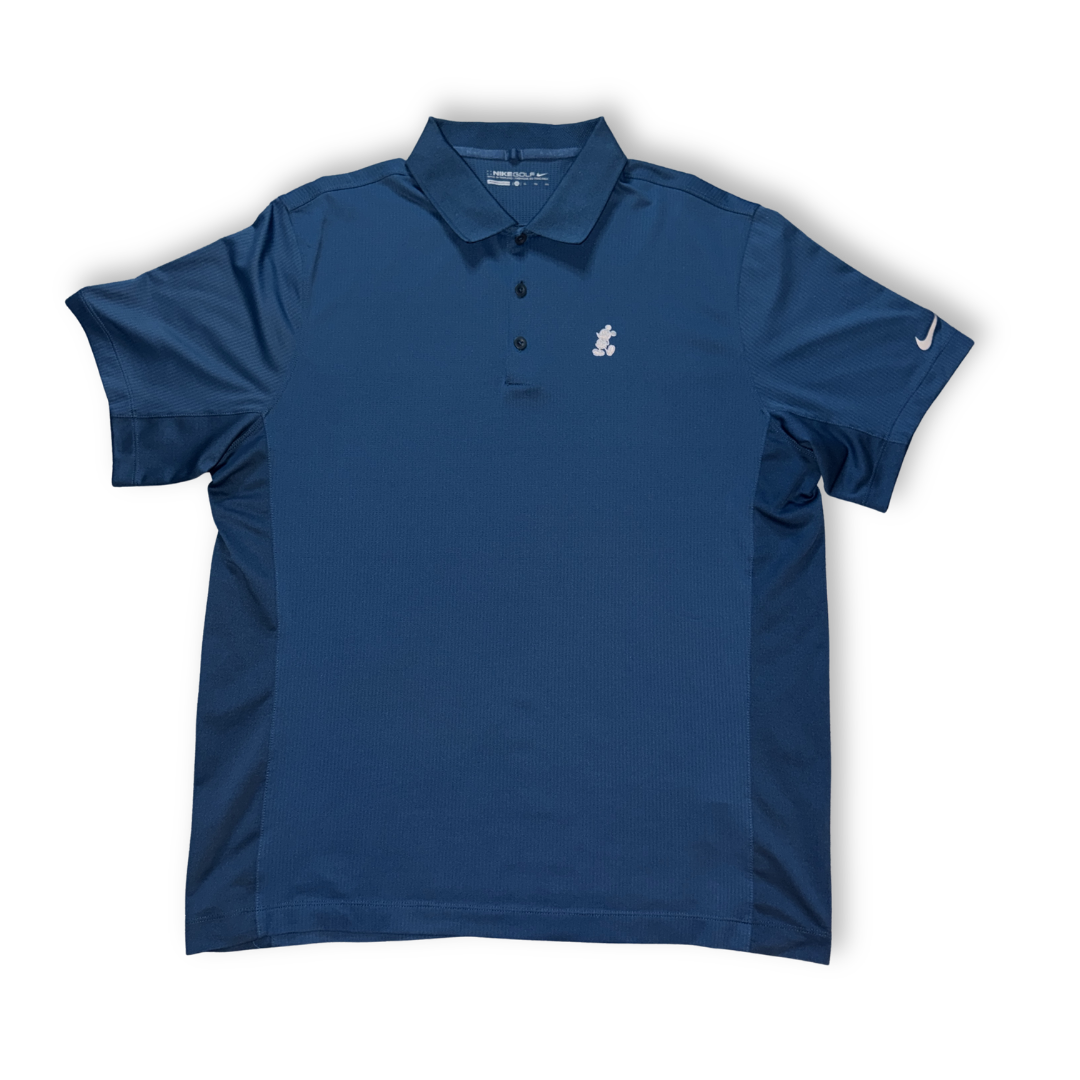 Nike Y2K Mickey Mouse Logo Polo