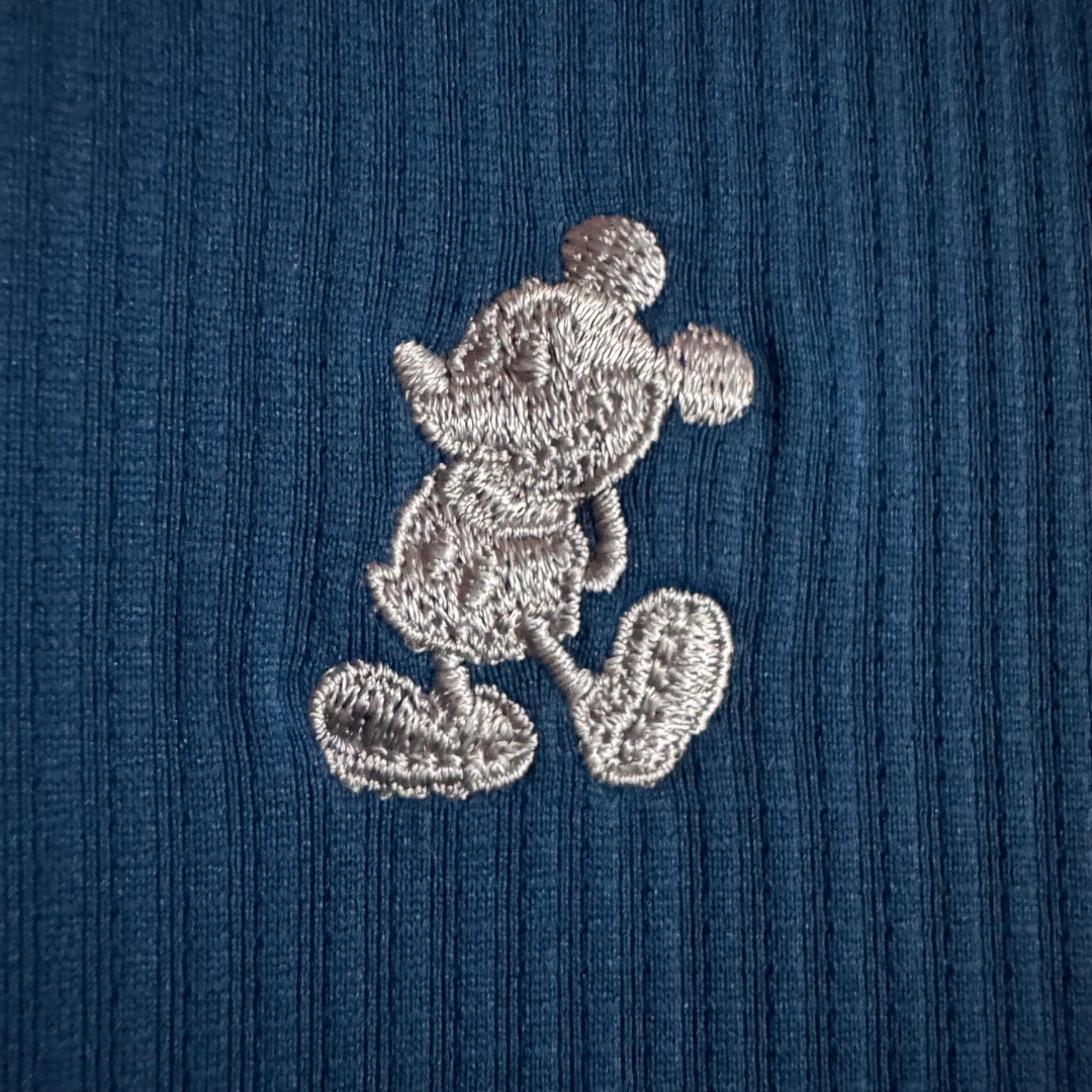 Nike Y2K Mickey Mouse Logo Polo