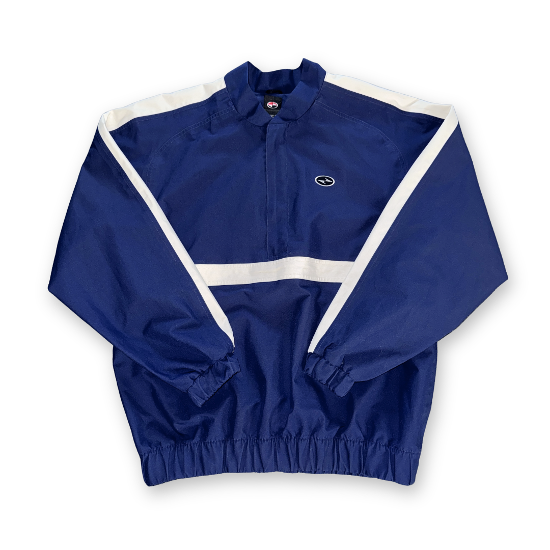 Nike Yin Yang Quarter Zip Waterproof Windbreaker Blue/White