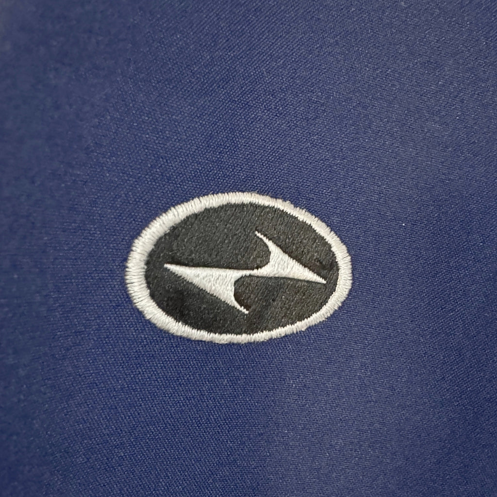 Nike Yin Yang Quarter Zip Waterproof Windbreaker Blue/White