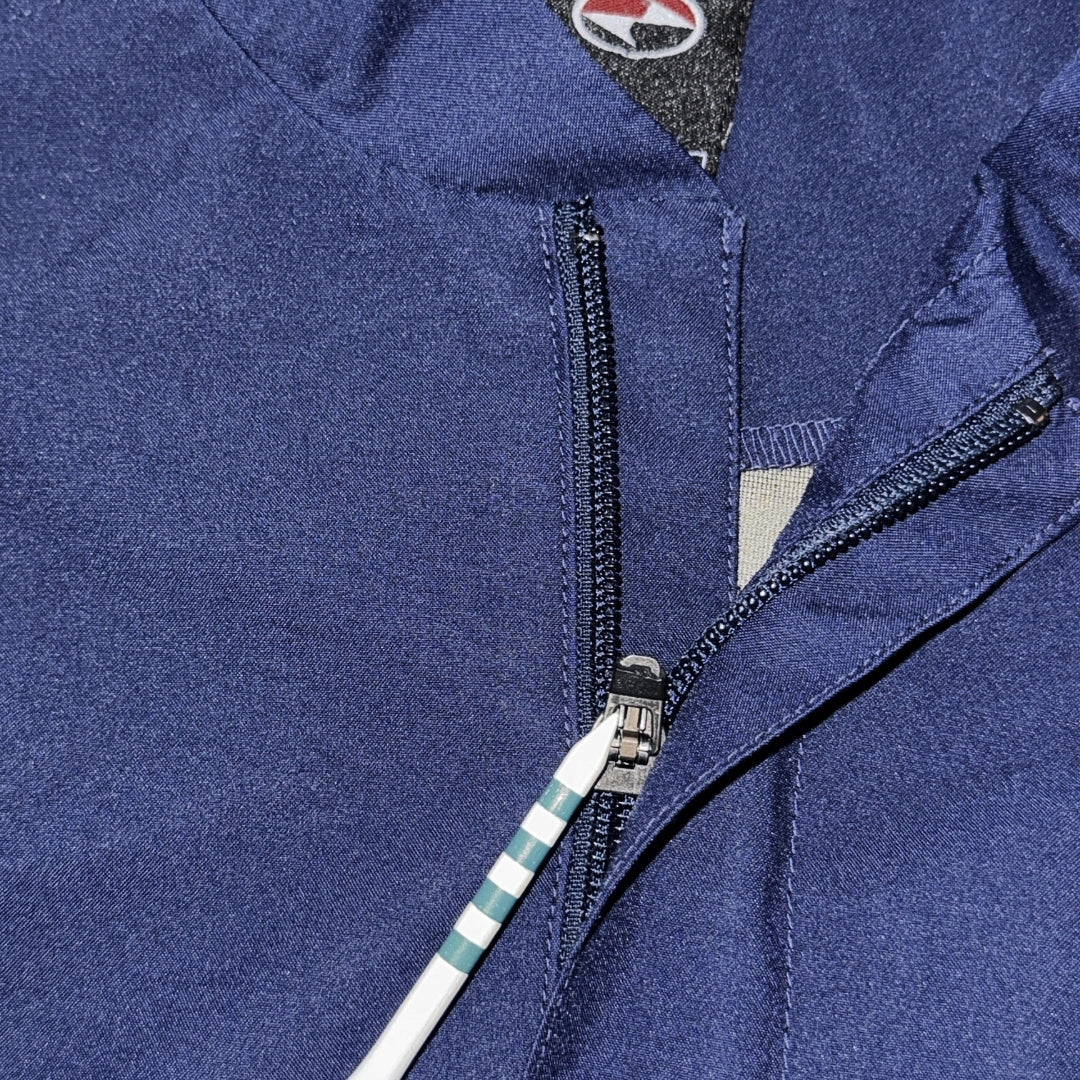 Nike Yin Yang Quarter Zip Waterproof Windbreaker Blue/White