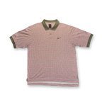 Nike Ying Yang Geometric White/Red Polo