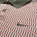 Nike Ying Yang Geometric White/Red Polo