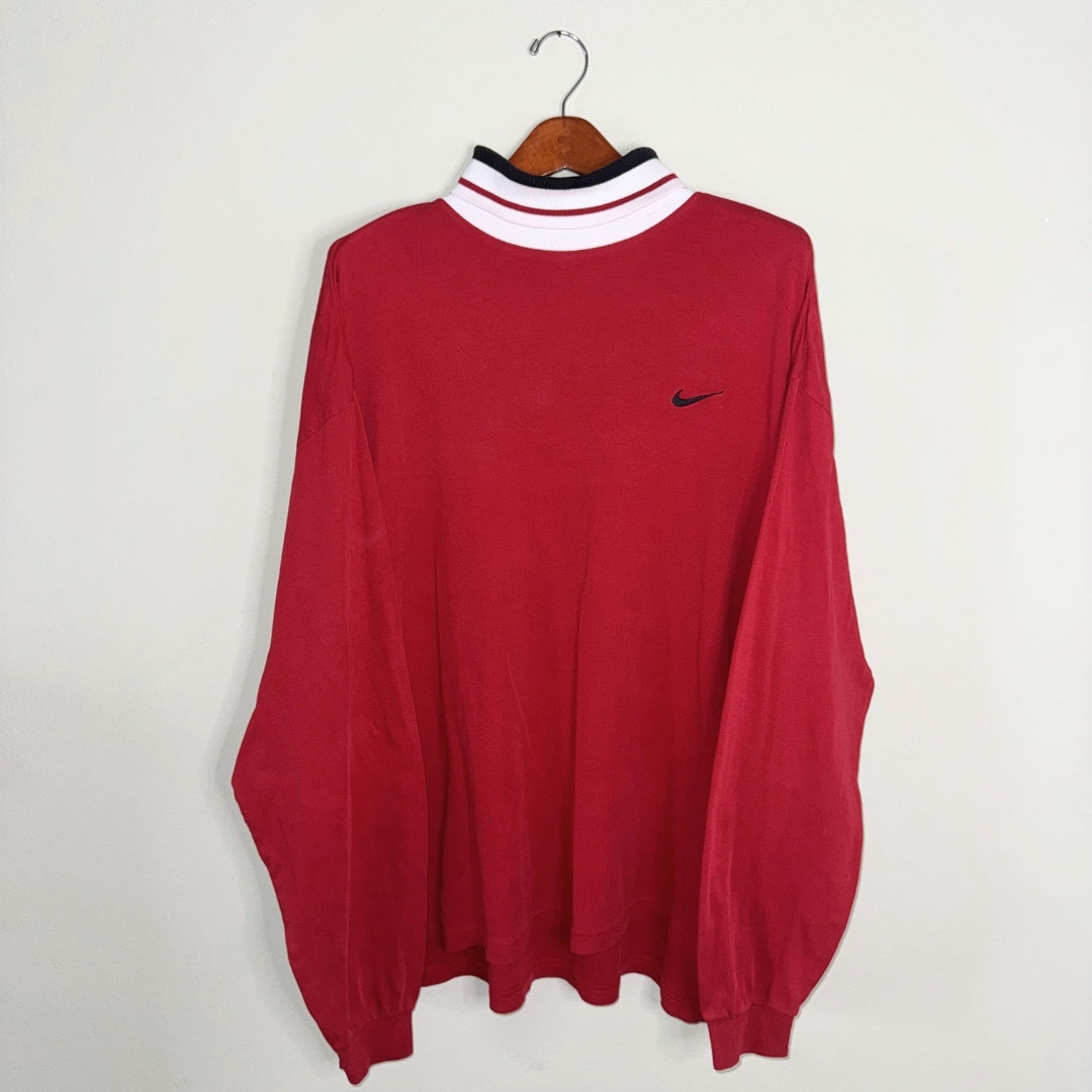 Nike Ying Yan Tiger Red Turtle Neck Shirt