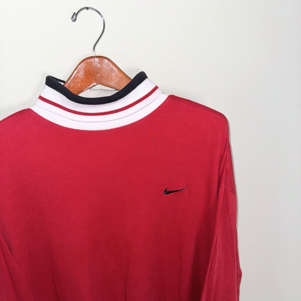 Nike Ying Yan Tiger Red Turtle Neck Shirt