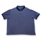 Reebok Navy Textured Polo