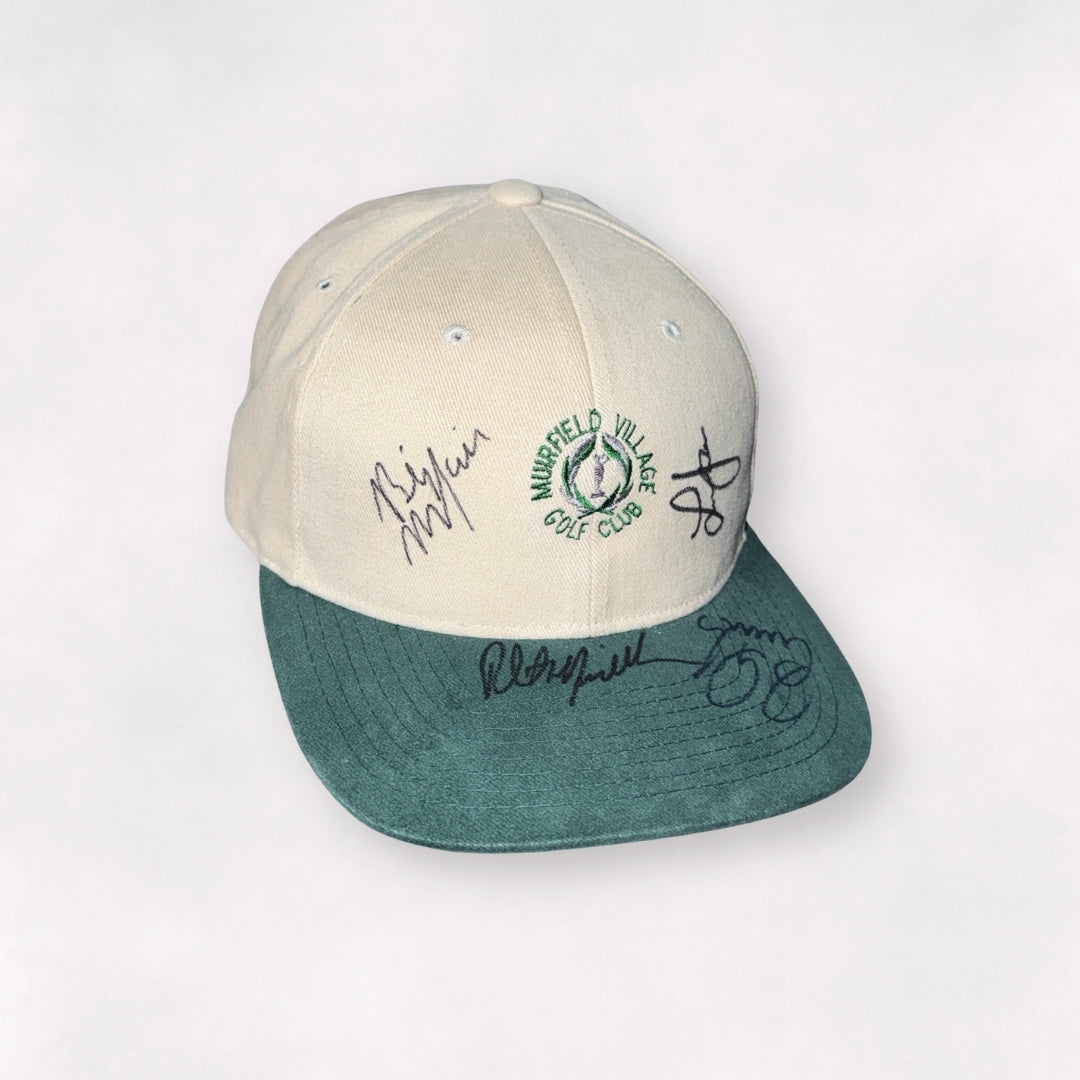 Signed Muirfield Village Hat (Mickelson, Els, Janzen, Mayfair)