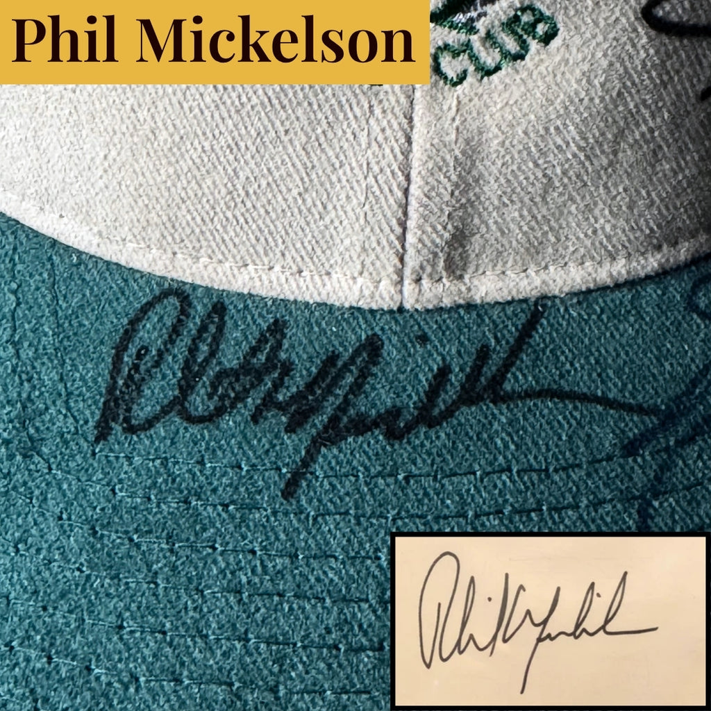 Signed Muirfield Village Hat (Mickelson, Els, Janzen, Mayfair)