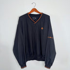 Taylormade Black Windbreaker Orange Accents
