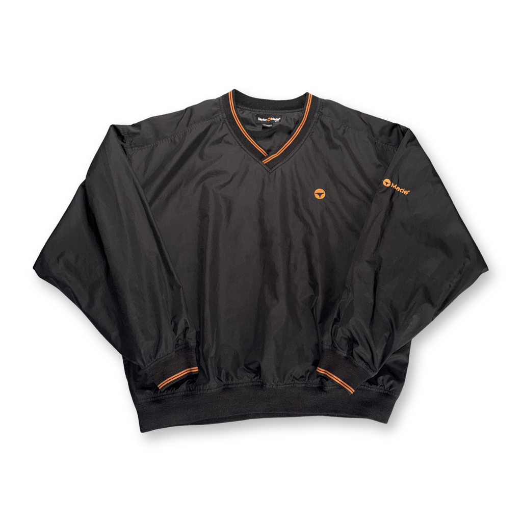Taylormade Black Windbreaker Orange Accents
