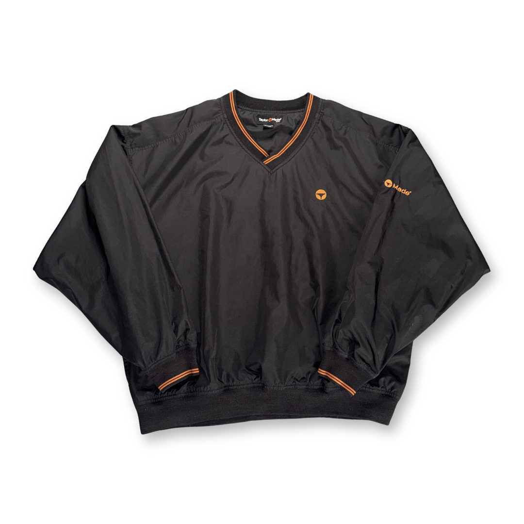 Taylormade Black Windbreaker Orange Accents