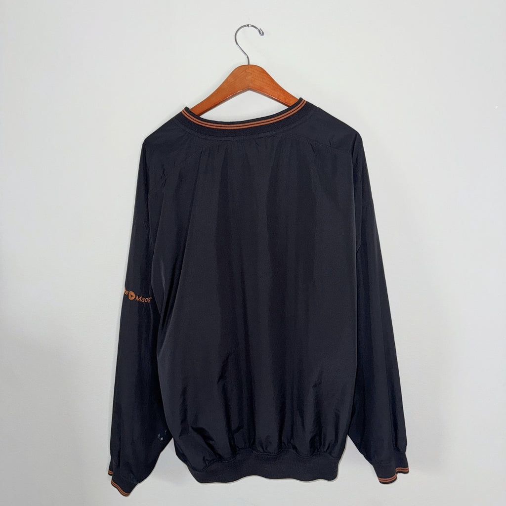 Taylormade Black Windbreaker Orange Accents