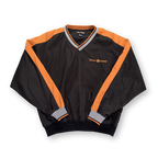 Taylormade Black/Orange Colorblock Windbreaker