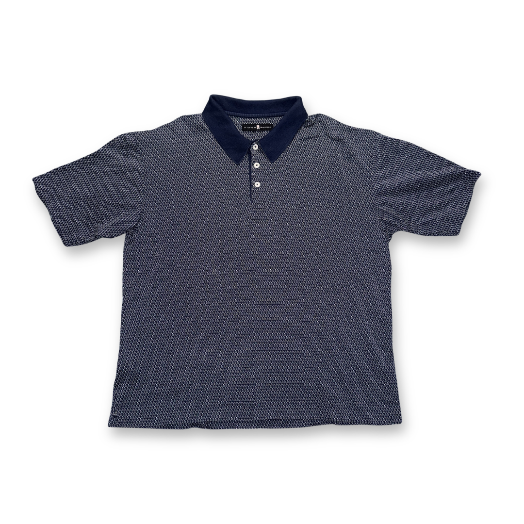 Tiger Woods Nike Shield Dotted Pattern Polo