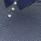 Tiger Woods Nike Shield Dotted Pattern Polo